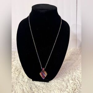 Multicolor Pendant Necklace
